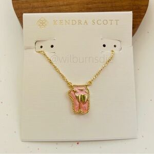 Kendra Scott Gold Ballet Short Pendant Necklace